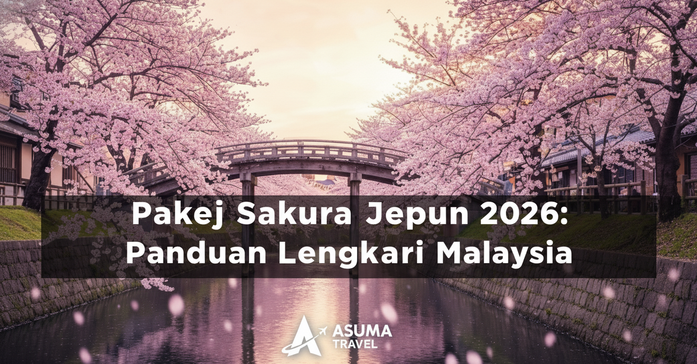 Pakej Sakura Jepun 2026: Panduan Lengkap dari Malaysia
